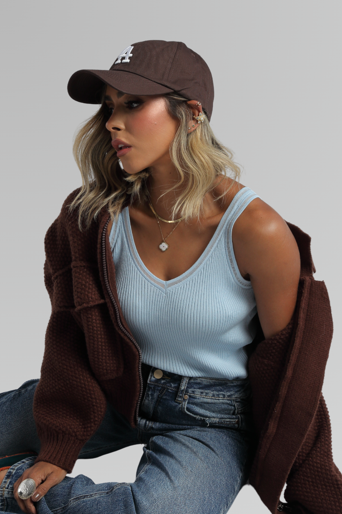 Blusa Básica de Tirantes