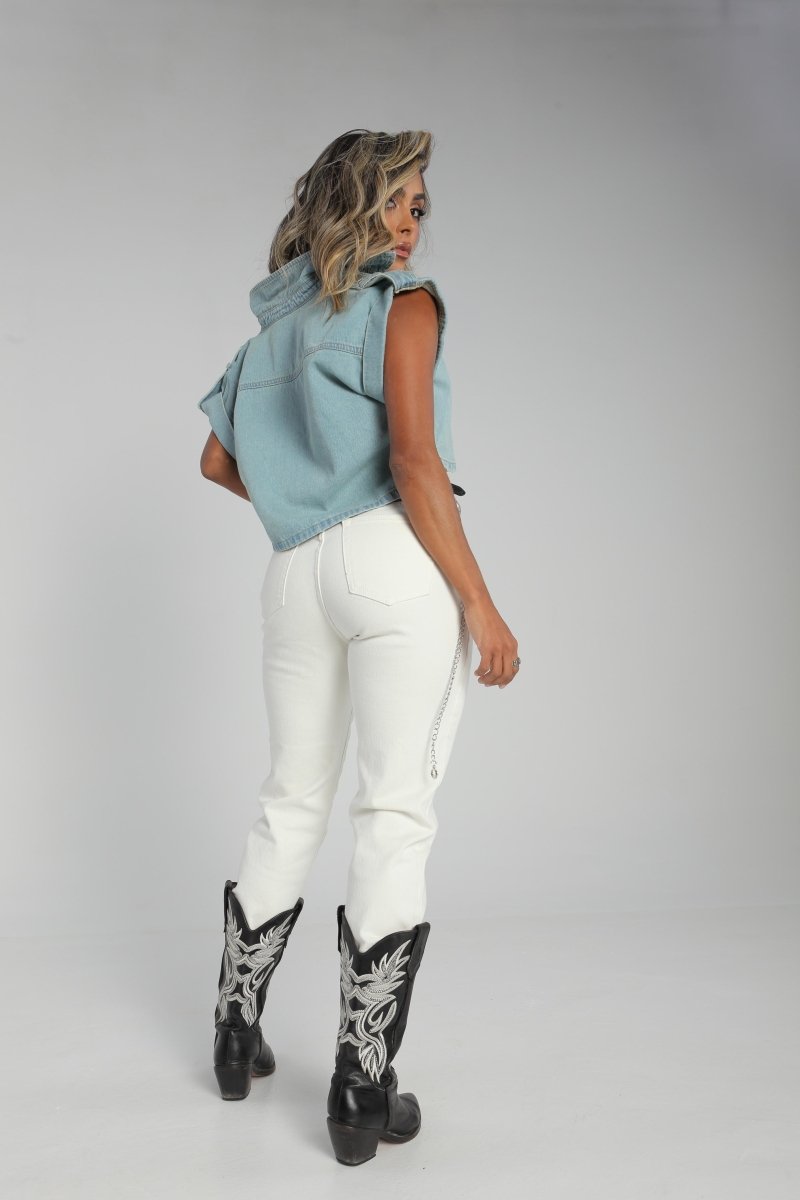 Blusa De Jean - Lola Mora