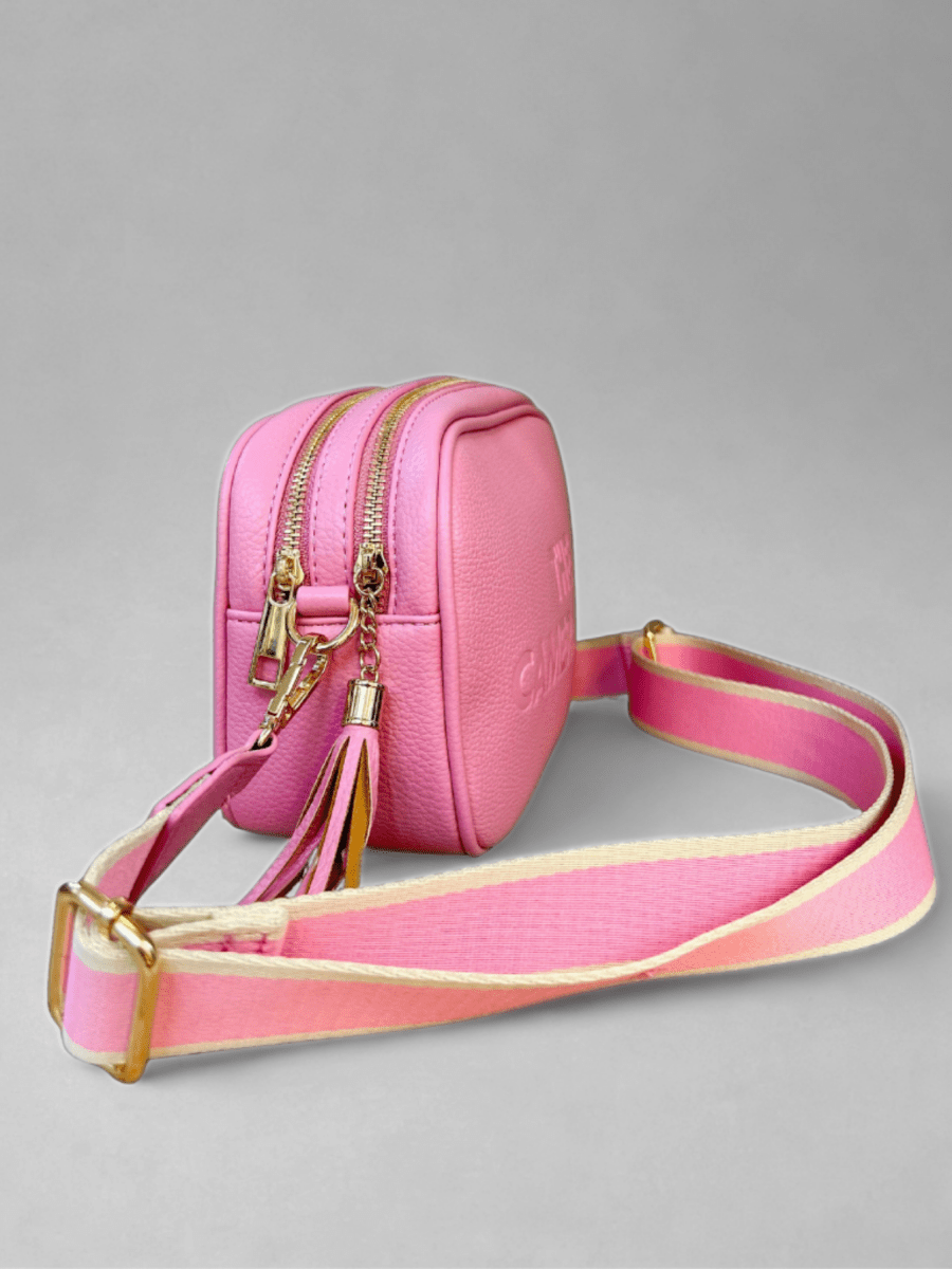 Bolso De Mano Rosa - Lola Mora